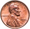 США 1 цент 1956 D, Аукцион: Monetnik за 350 RUB