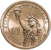 США  1 dollar (доллар) 2010 Джеймс Бьюкенен (15-й президент США) знак монетного двора "P" - Филадельфия, Аукцион: Monetnik за 650 RUB