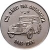Куба 1 песо 1986 "100 лет автомобилям", Аукцион: Monetnik за 1 400 