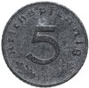 Германия, Третий рейх 5 рейхспфеннигов (reichspfennig) 1941, знак монетного двора: "E" - Мульденхюттен, Аукцион: Monetnik за 145 