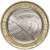 Великобритания 2 pounds (фунта) 2016 "100-летие с начала Первой мировой войны армия Великобритании", Аукцион: Monetnik за 1 150 