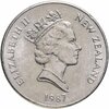 Новая Зеландия 20 центов (cents) 1987, Аукцион: Monetnik за 490 RUB