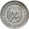 Германия 5 рейхсмарок (reichsmark) 1935  Гинденбург Третий рейх, Аукцион: Monetnik за 1 950 
