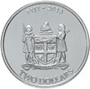 Фиджи 2 доллара (dollars) 2013 Бисса (Eretmochelys imbricata), Аукцион: Monetnik за 4 059 RUB