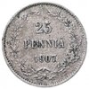 25 пенни 1907 L, монета для Финляндии, Аукцион: Monetnik за 424 RUB