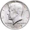 США 50 центов (1/2 доллара, half dollar) 1967  Kennedy Half Dollar (Кеннеди), Аукцион: Monetnik за 1 377 