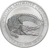 Австралия 1 доллар (dollar) 2014 P Australian Saltwater Crocodile (крокодил), Аукцион: Monetnik за 3 772 RUB