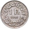 Швейцария 1 франк (franc) 1945, Аукцион: Monetnik за 1 100 
