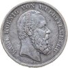 Германская Империя, Вюртемберг 5 марок (mark) 1876, Аукцион: Monetnik за 13 427 