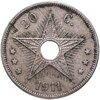 Бельгийское Конго 20 сантимов (centimes) 1911, Аукцион: Monetnik за 801 
