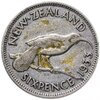 Новая Зеландия 6 пенсов (pence) 1933, Аукцион: Monetnik за 478 