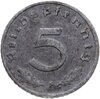 Германия, Третий рейх 5 рейхспфеннигов (reichspfennig) 1941, знак монетного двора: "F" - Штутгарт, Аукцион: Monetnik за 145 