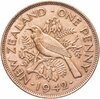 Новая Зеландия 1 пенни (penny) 1942, Аукцион: Monetnik за 370 