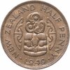 Новая Зеландия 1/2 пенни (penny) 1949, Аукцион: Monetnik за 238 RUB