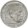 Германия, Третий рейх 2 рейхсмарки (reichsmark) 1938 знак монетного двора: "G" - Карлсруэ, Аукцион: Monetnik за 2 072 