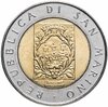 Сан-Марино 500 лир (lire) 1988 "Укрепления Сан-Марино", Аукцион: Monetnik за 406 RUB