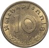 Германия, Третий рейх 10 рейхспфеннигов (reichspfennig) 1939, знак монетного двора "A" - Берлин, Аукцион: Monetnik за 1 150 RUB