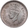 Индия (Британская) 1/2 рупии (rupee) 1942 Большие буквы на реверсе, Аукцион: Monetnik за 2 200 RUB