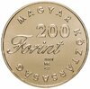 Венгрия 200 форинтов (forint, ketszaz) 2001 "Детская литература - Янош Арань, "Толди", Аукцион: Monetnik за 714 