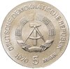 Германия (ГДР) 5 марок 1970 "125 лет со дня рождения Вильгельма Конрада Рентгена", Аукцион: Monetnik за 2 058 RUB