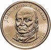 США 1 доллар 2008 D "6-й президент США - Джон Куинси Адамс", Аукцион: Monetnik за 649 