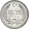 Турция 1000 лир 1993, Аукцион: Monetnik за 105 