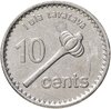 Фиджи 10 центов (cents) 2012-2014, случайная дата, Аукцион: Monetnik за 116 RUB