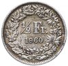 Швейцария 1/2 франка (franc) 1960, Аукцион: Monetnik за 523 RUB