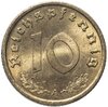 Германия, Третий рейх 10 рейхспфеннигов (reichspfennig) 1939, знак монетного двора "A" - Берлин, Аукцион: Monetnik за 1 150 RUB