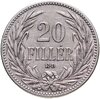 Венгрия 20 филлеров (filler) 1893, Аукцион: Monetnik за 490 RUB