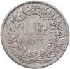 Швейцария 1 франк (franc) 1877, Аукцион: Monetnik за 800 RUB
