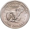 США 1 доллар (dollar) 1980 "доллар Сьюзен Энтони", Аукцион: Monetnik за 790 RUB