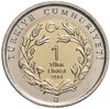 Турция 1 лира 2014 "Ушастый еж", Аукцион: Monetnik за 1 000 RUB