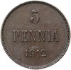 5 пенни (pennia) 1912, Аукцион: Monetnik за 750 RUB