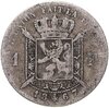 Бельгия 1 франк (franc) 1867 Надпись на французском - 'DES BELGES', Аукцион: Monetnik за 690 RUB