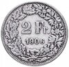 Швейцария 2 франка (francs) 1906, Аукцион: Monetnik за 1 275 RUB