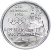 Сан-Марино 1 лира 1980 "XXII летние Олимпийские Игры, Москва 1980", Аукцион: Monetnik за 410 RUB