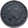 Германия, Третий рейх 10 рейхспфеннигов (reichspfennig) 1942 D, Аукцион: Monetnik за 341 RUB