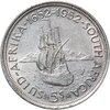 Южная Африка 5 шиллингов 1952 "300 лет основанию Кейптауна", Аукцион: Monetnik за 2 588 