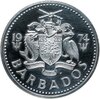 Барбадос 10 долларов (dollars) 1974  Нептун серебро, Аукцион: Monetnik за 4 990 