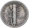 США 10 центов (дайм, one dime) "D" 1944 Mercury Dime (дайм «Меркурий»), Аукцион: Monetnik за 319 RUB