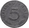 Германия, Третий рейх 5 рейхспфеннигов (reichspfennig) 1942, знак монетного двора: "D" - Мюнхен, Аукцион: Monetnik за 261 
