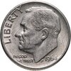 США 10 центов (дайм, one dime) 1964 "Silver Roosevelt Dime", Аукцион: Monetnik за 792 RUB