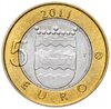 Финляндия 5 евро 2011 "Провинция Уусимаа", Аукцион: Monetnik за 1 220 