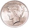 США 1 доллар (dollar) 1923 Peace Dollar (Мирный доллар), без обозначения монетного двора, Аукцион: Monetnik за 4 913 RUB