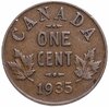 Канада 1 цент (cent) 1935, Аукцион: Monetnik за 390 