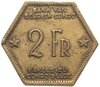 Бельгийское Конго  2 франка 1943, Аукцион: Monetnik за 3 726 RUB