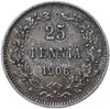 25 пенни (pennia) 1906 L монета для Финляндии, Аукцион: Monetnik за 748 RUB