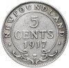 Ньюфаундленд 5 центов (cents) 1917, Аукцион: Monetnik за 915 RUB