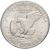 США 1 доллар (dollar) 1971-1978 "Дуайт Эйзенхауэр", случайный год, Аукцион: Monetnik за 360 